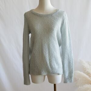 Tommy Bahama Soft Wool blend turquoise sweater size S/P